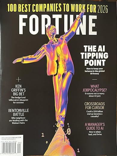 Fortune Magazine April May 2026 The Ai Tipping Point by Unknown