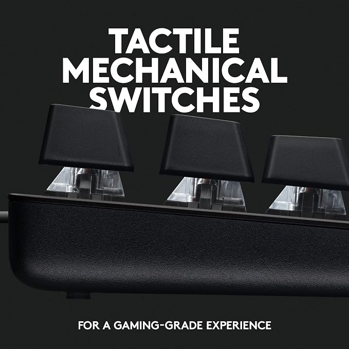Logitech G413 TKL SE Mechanical Gaming Keyboard - Black | Tactile switches, anti-ghosting, compatible with Windows and macOS, compact design - Image 2
