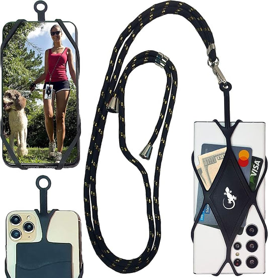 Gecko Travel Tech Cell Phone Lanyard Phone lanyards for Around The Neck Neck Lanyard Phone Crossbody by GeckoTravelTech