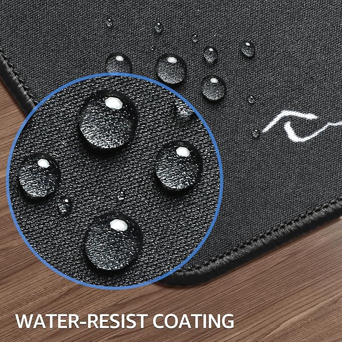 KTRIO Large Gaming Mouse Pad, Desk Mat, 31.5 x 15.7 in, Kanagawa Wave, XXL | Smooth Micro-Weave Surface, Artistic Pattern Design, Non-Slip Rubber Base, Durable Stitched Edges, Office & Home Use - Image 5