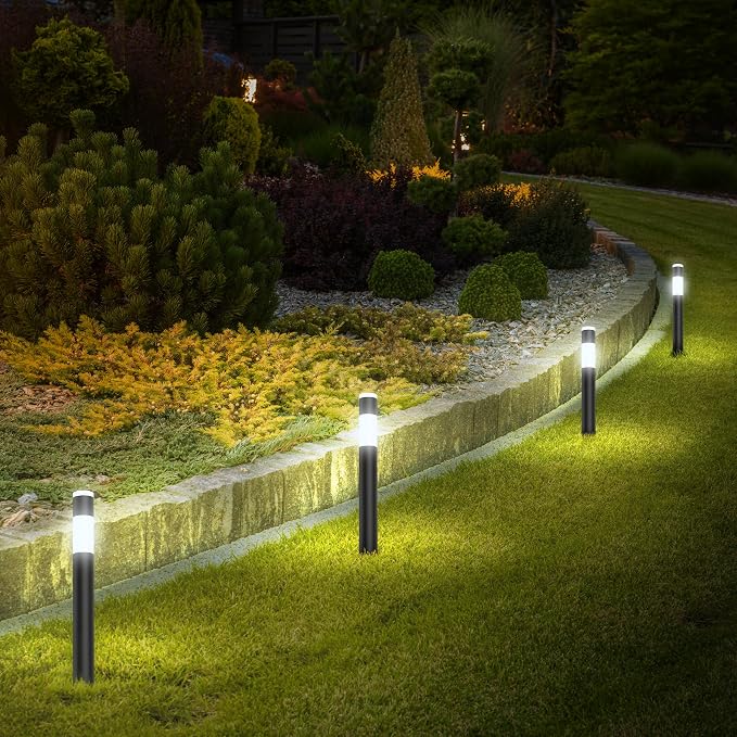 Feit 3026437 Black Plug in & Remote 6W LED Pathway Light - 4 per Pack - Image 7