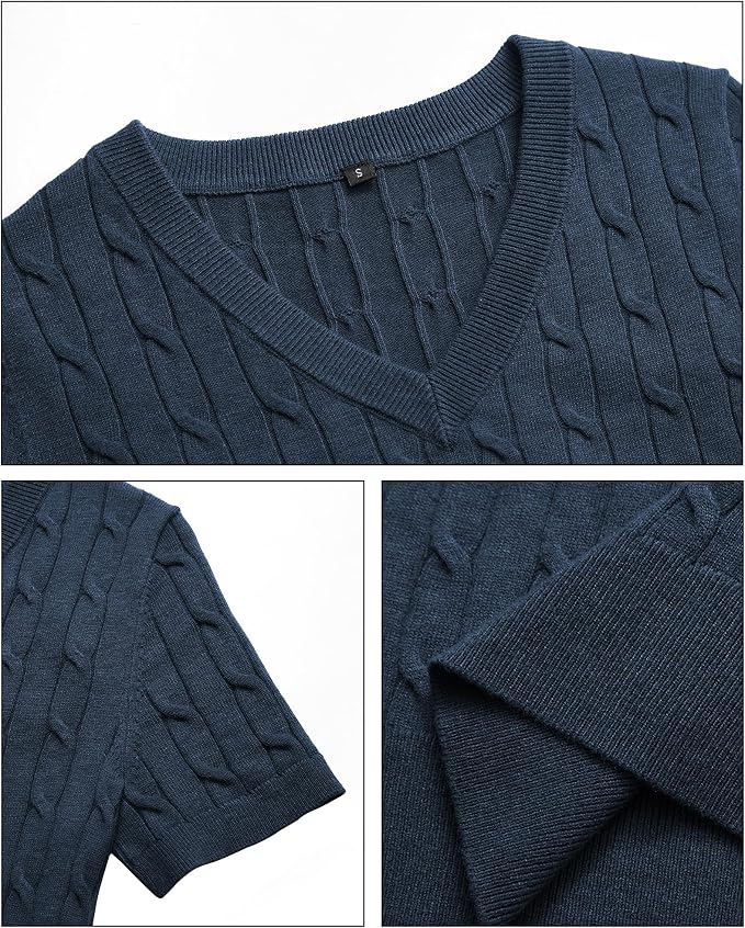 Arach&Cloz Women's Wool Blend Spring Summer Lightweight Business Casual Sweater Tops 2026 - Image 5