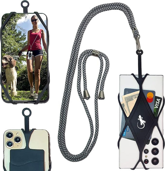 Gecko Travel Tech Cell Phone Lanyard Phone lanyards for Around The Neck Neck Lanyard Phone Crossbody by GeckoTravelTech