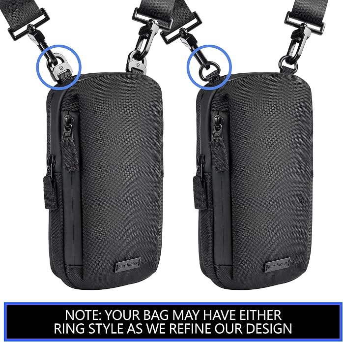Cell Phone Crossbody Sling Bag EDC – RFID Small Shoulder Bag with Urban Tech Aesthetic - Image 6