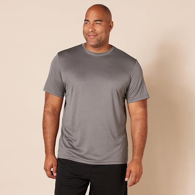 Amazon Essentials Men's Moisture Wicking Breathable Active Performance Tech Gym T-Shirts, Pack of 2 - Image 7