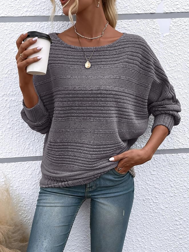 Womens Long Sleeve Shirts Crewneck Tunic Tops Pullover Sweaters Business Casual Blouses Fall Fashion 2026 - Image 5