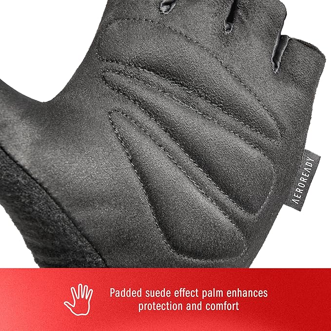 adidas Essential Training & Weightlifting Gloves, Fingerless Workout Gloves - Image 3