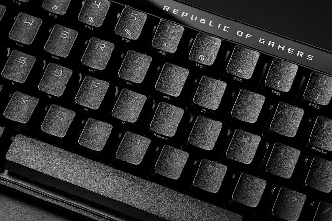 ASUS ROG Falchion Ace HFX Hall Effect Gaming Keyboard – 65% TKL, Dual USB-C, Magnetic Switches, Rapid Trigger, Speed Tap, 8000 Hz Polling, Touch Panel, Portable, Protective Cover, PBT Keycaps - Black - Image 11