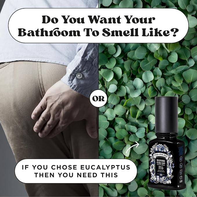 Poo-Pourri Before-You-Go Toilet Spray, Royal Flush, 2 Fl Oz - Eucalyptus and Spearmint - Image 9