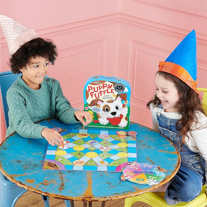eeBoo: Puppy Fuffle - A Game of Counting & Simple Strategy, Kids Spinner Board Game, Collect Toys & Treats, Preschool, Ages 4+, 2-4 Players, 15-25 Min - Image 5