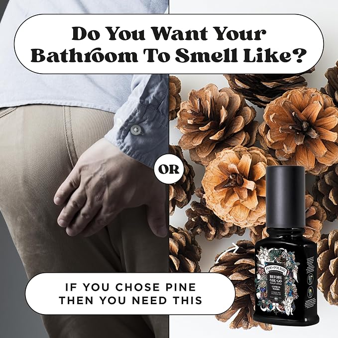 Poo-Pourri Before-You-Go Toilet Spray, Cypress Woods, 2 Fl Oz - Cypress, Pine and Fresh Air (Pack of 2) - Image 8