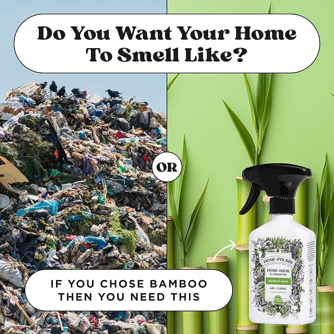 Home-Pourri Air + Fabric Multi-Purpose Odor Freshener Spray, Bamboo Rain, 11 Fl Oz - Jasmine, Bamboo and Fresh Grass - Image 9
