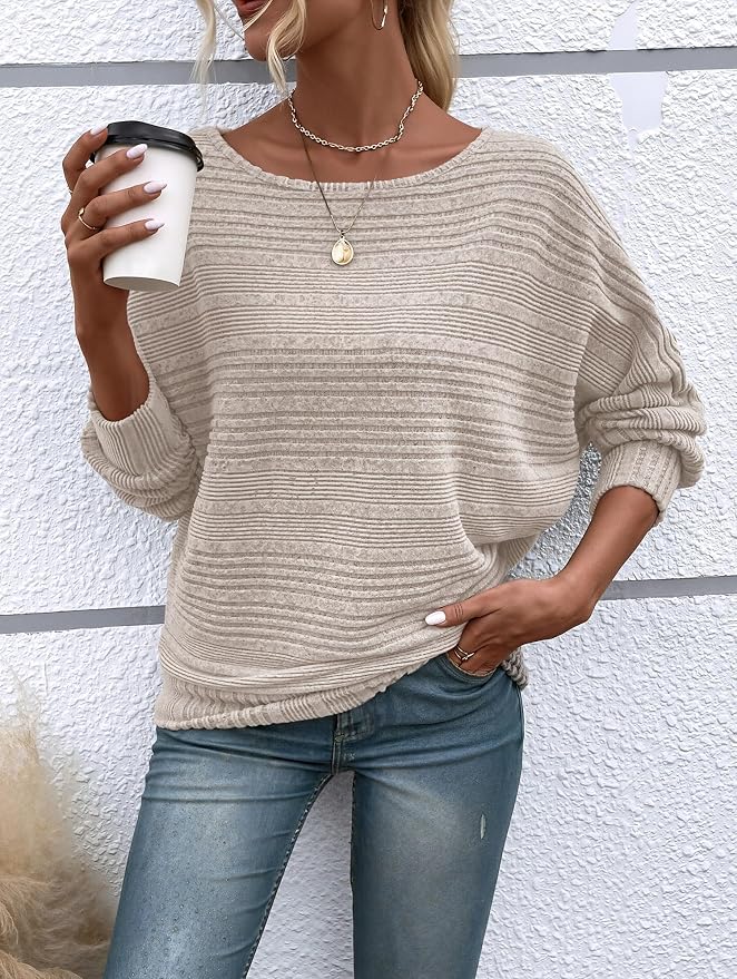 Womens Long Sleeve Shirts Crewneck Tunic Tops Pullover Sweaters Business Casual Blouses Fall Fashion 2026 - Image 5