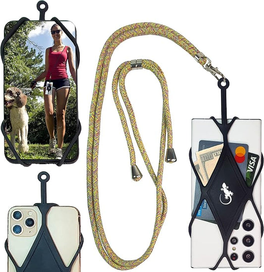 Gecko Travel Tech Cell Phone Lanyard Phone lanyards for Around The Neck Neck Lanyard Phone Crossbody by GeckoTravelTech