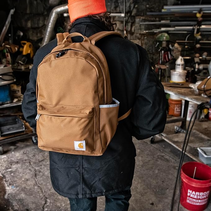 Carhartt Classic 21L Backpack Port | Classic Laptop, Water-Resistant Pack with 15 Laptop Sleeve and Organizational Compartments - Image 6
