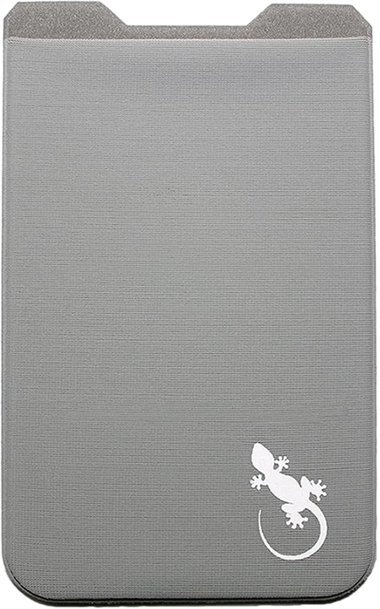 Phone Wallet - Adhesive Card Holder - Cell Phone Pouch - Stick on Lycra Pocket by Gecko - Carry Credit Cards and Cash - Image 9