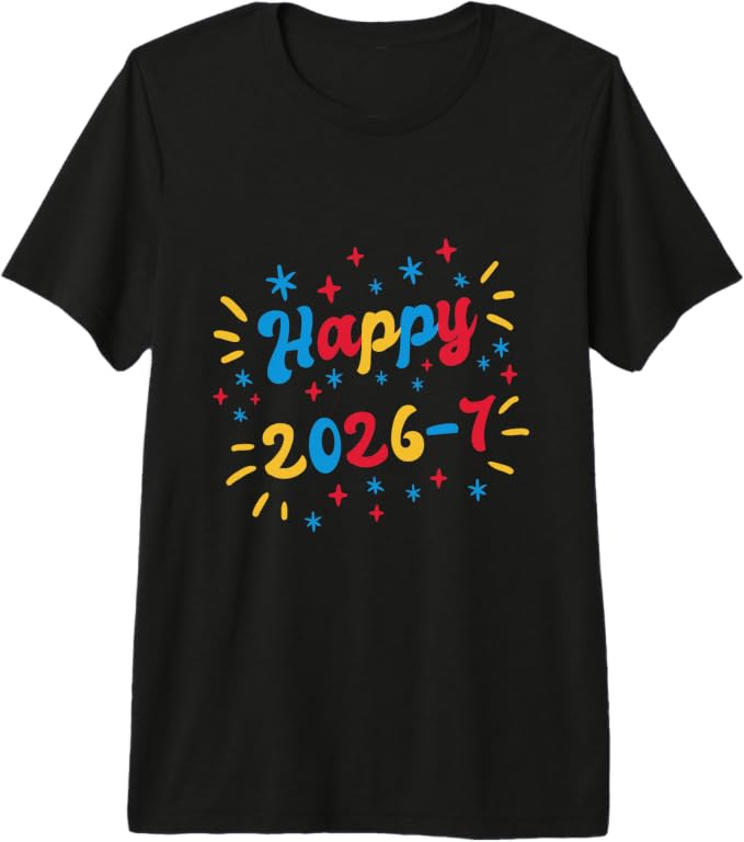 Happy 2026 Funny New Year 67 Six Seven 2026-7 Gen Z Slang Premium Tri-Blend T-Shirt by Unknown