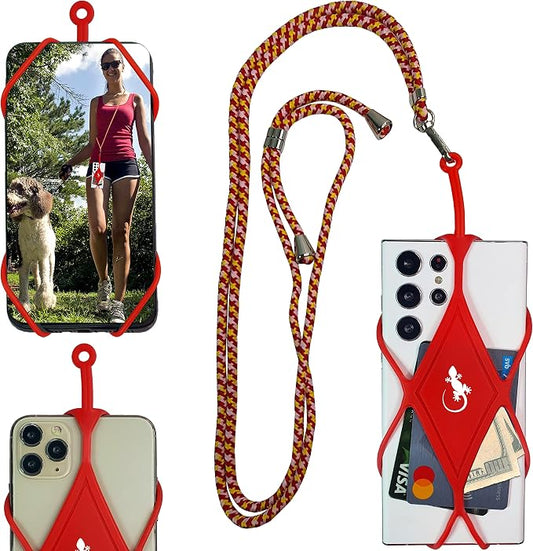 Gecko Travel Tech Cell Phone Lanyard Phone lanyards for Around The Neck Neck Lanyard Phone Crossbody by GeckoTravelTech