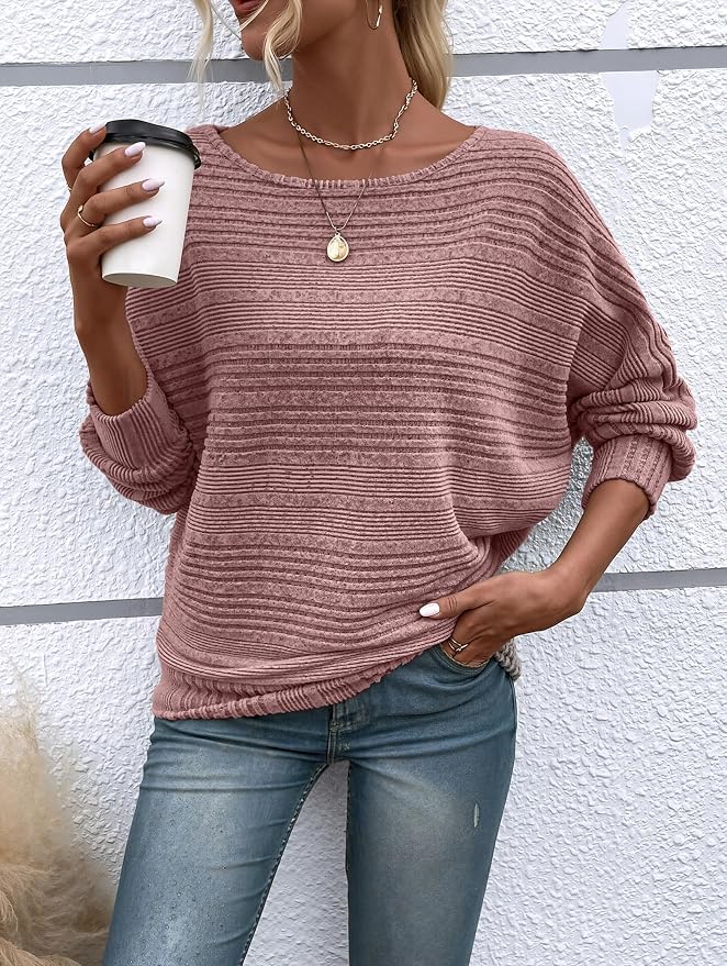 Womens Long Sleeve Shirts Crewneck Tunic Tops Pullover Sweaters Business Casual Blouses Fall Fashion 2026 - Image 5