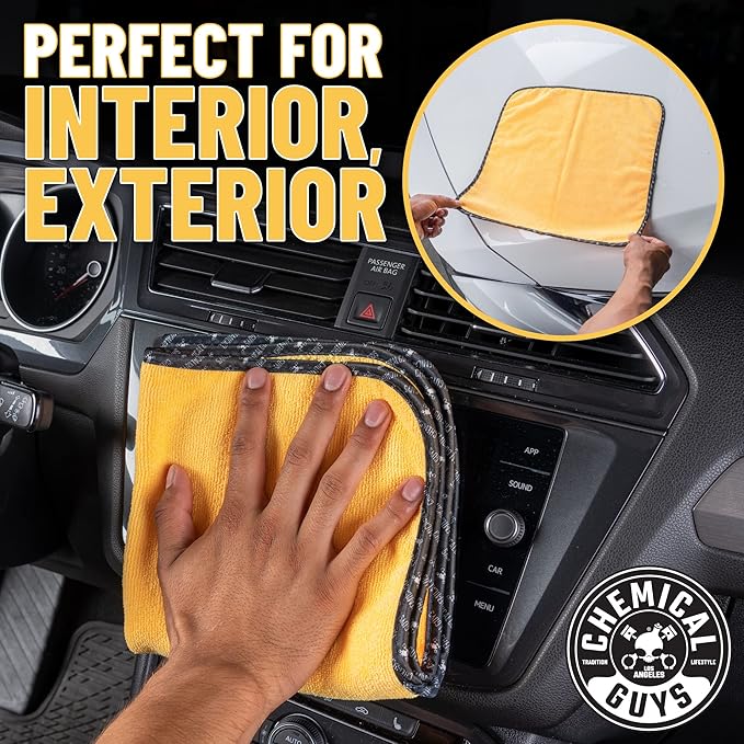 Chemical Guys HOL414 Total Interior Cleaner and Protectant, Refill Kit With 2 Dilution Bottles & 3 Premium Microfiber Towels (Safe for Cars, Trucks, SUVs, Jeeps, Motorcycles, RVs & More) 64 fl oz - Image 6