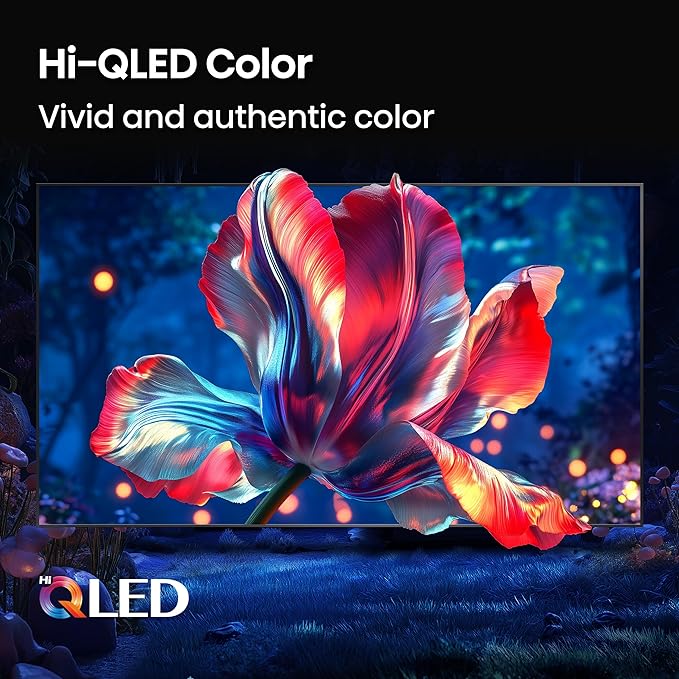 Hisense 100" Class E6 Series QLED 4K UHD Smart Fire TV (100E6QF, 2025 Model) - QLED, Native 144Hz, Dolby Vision IQ · Atmos, Motion Rate 240, HDR 10+, Game Mode Pro, Voice Remote with Alexa - Image 5