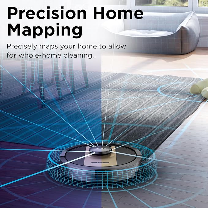 Shark IQ 2-in-1 Robot Vacuum and Mop with Row-by-Row Cleaning, Perfect for Pet Hair, Compatible with Alexa, No Self-Empty Base, Black/Bronze, RV2410WD - Image 7