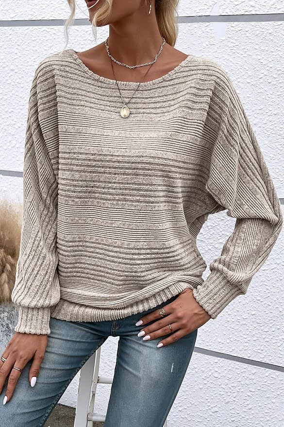 Womens Long Sleeve Shirts Crewneck Tunic Tops Pullover Sweaters Business Casual Blouses Fall Fashion 2026 - Image 2