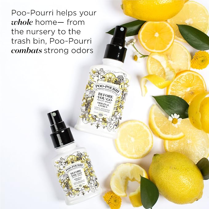 Poo-Pourri Before-You-go Toilet Spray, Original Citrus Scent, 0.14 Fl Oz - Image 3