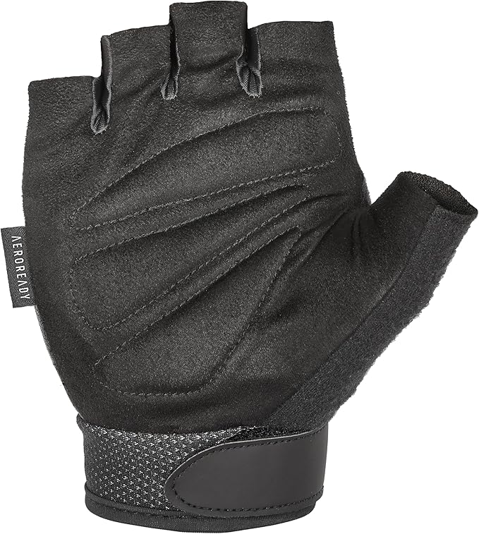 adidas Essential Training & Weightlifting Gloves, Fingerless Workout Gloves - Image 2