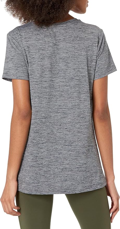 Amazon Essentials Women's Active Quick Dry Tech Stretch Short-Sleeve V-Neck T-Shirt (Available in Plus Size), Pack of 2 - Image 5