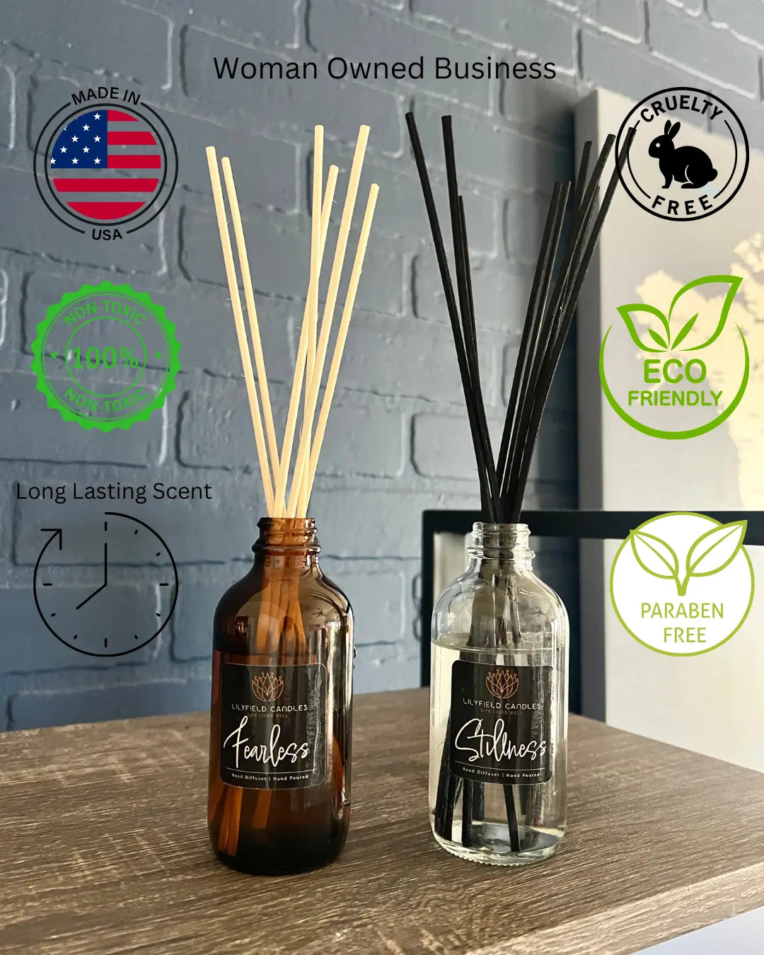 Stillness Diffuser (Rose Garden)