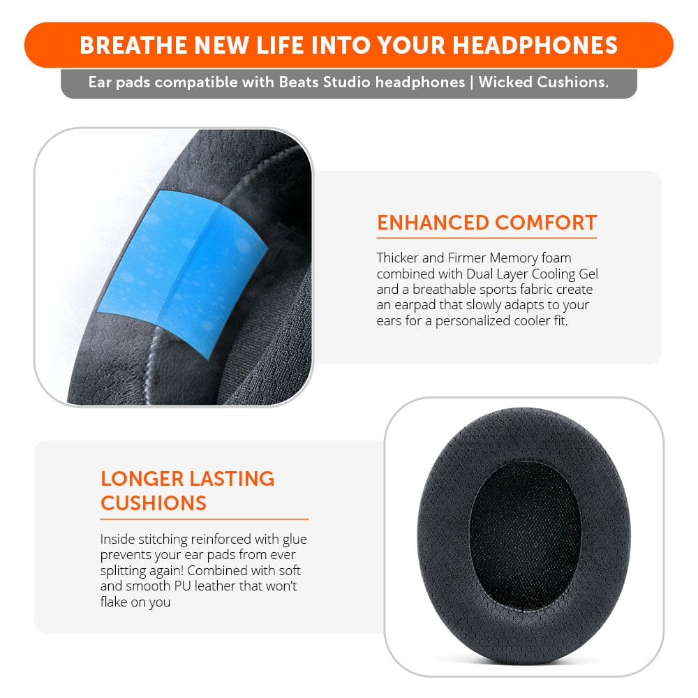 Beats Studio Earpads - WC FreeZe Cooling Gel